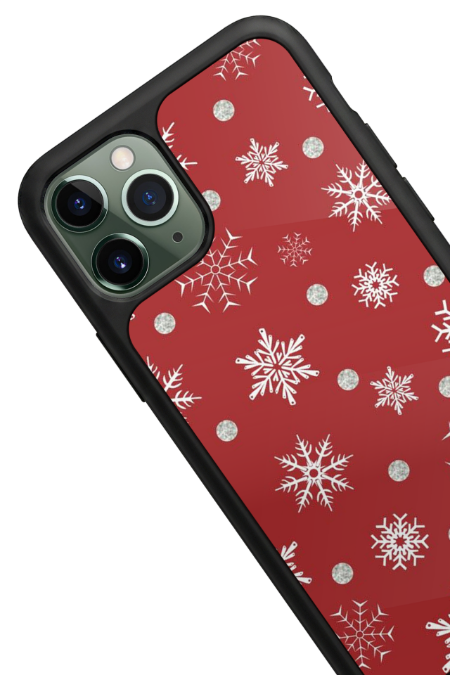 iPhone 11 Pro Uyumlu Yilbasi Christmas Tasarımlı Glossy Premium Kılıf