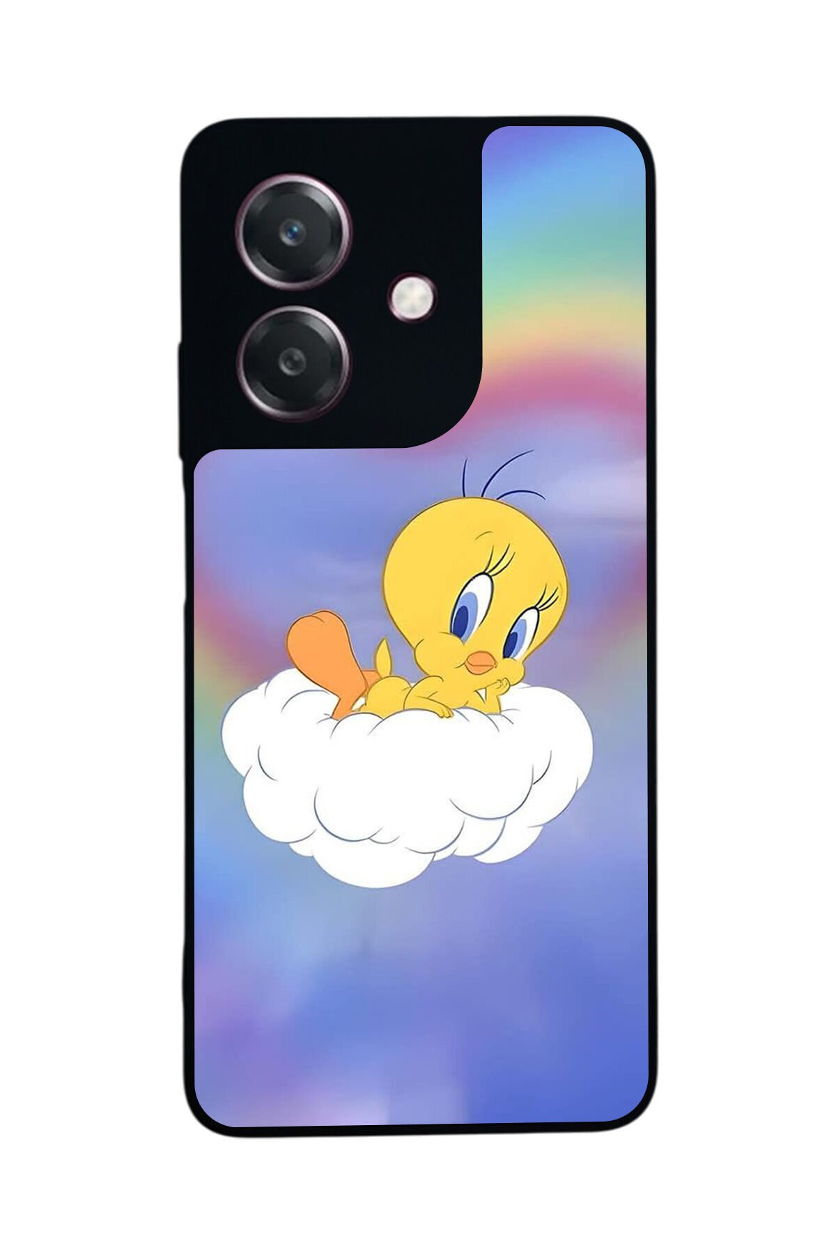 Oppo A3 5G Uyumlu Tweety Tasarımlı Glossy Premium Kılıf