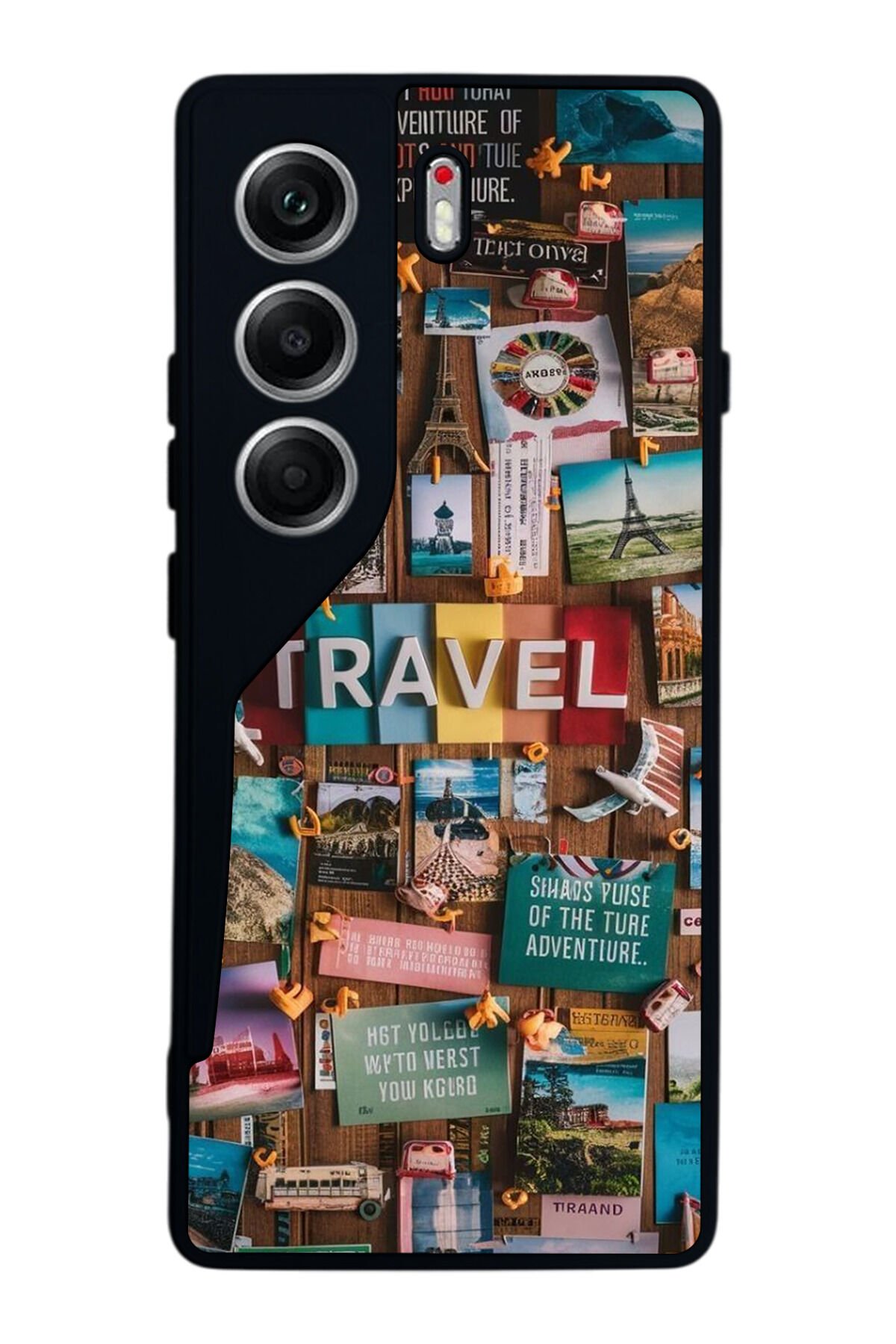 Tecno Camon 40 Uyumlu Poster Tasarımlı Glossy Premium Kılıf