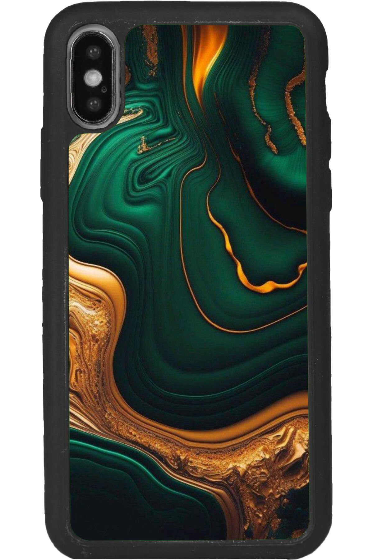 iPhone XS Max Uyumlu Mat Siyah uyumlu Kılıf – Yumuşak Silikon, Koruyucu, Şok Emici Kapak