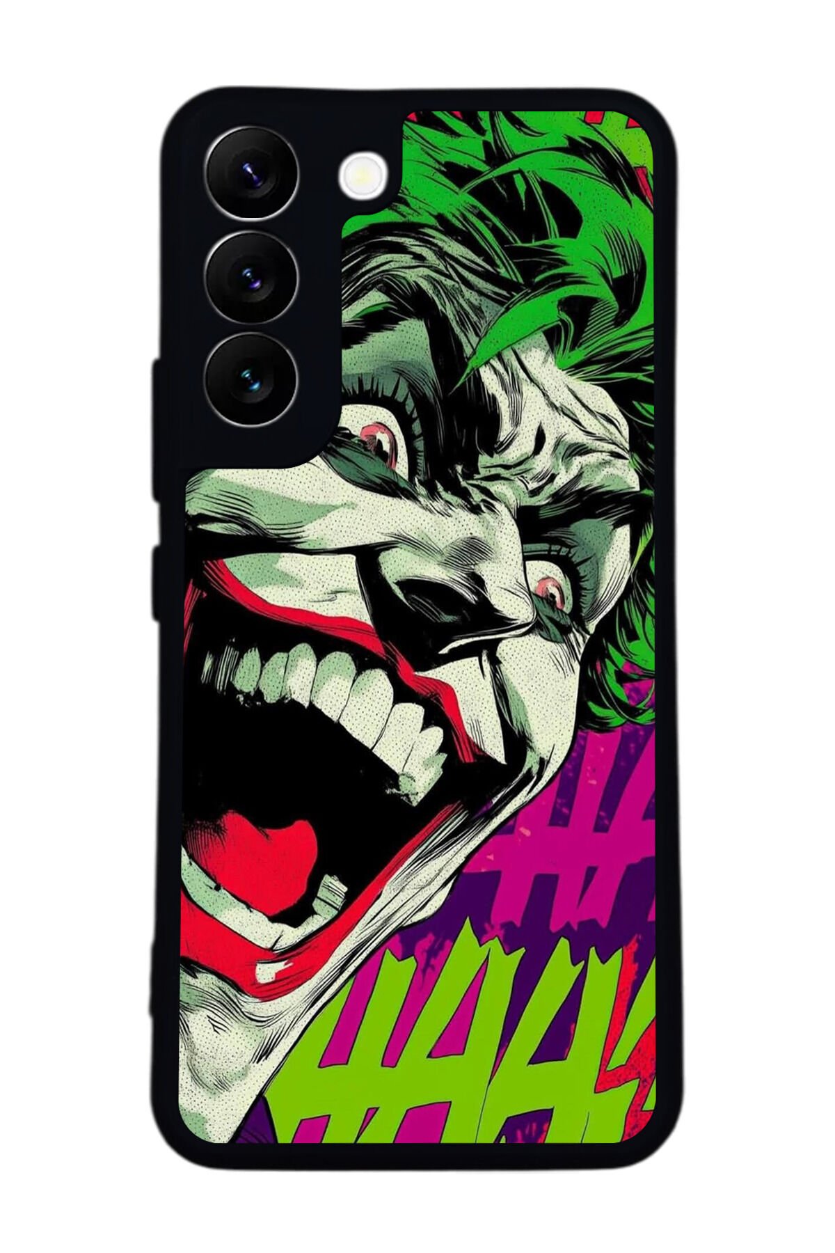 Samsung Galaxy S22 Uyumlu Joker Tasarımlı Glossy Premium Kılıf