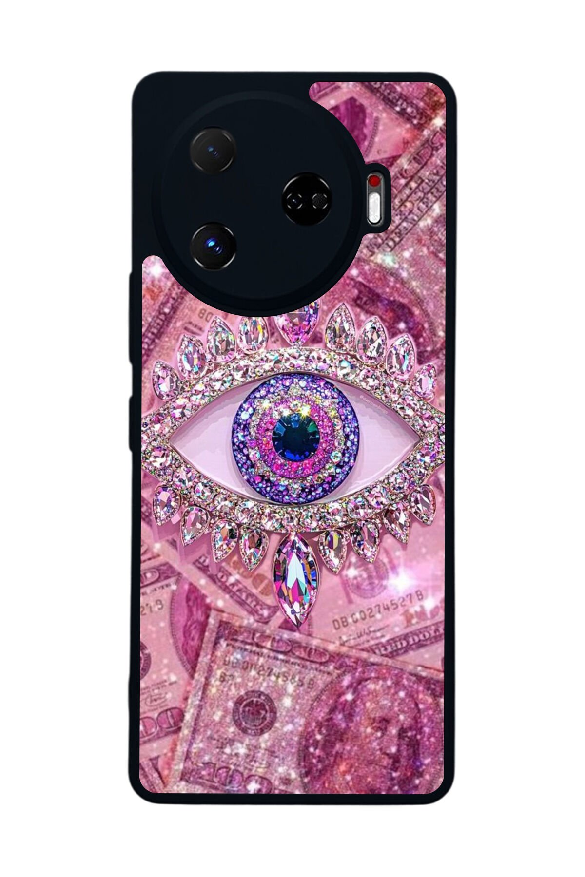 Tecno Camon 30 Pro Uyumlu Göz Tasarımlı Glossy Premium Kılıf