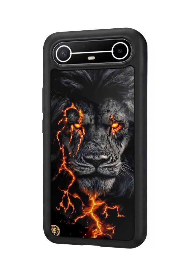 Tecno Spark Slim 5G Uyumlu Aslan Tasarımlı Glossy Premium Kılıf