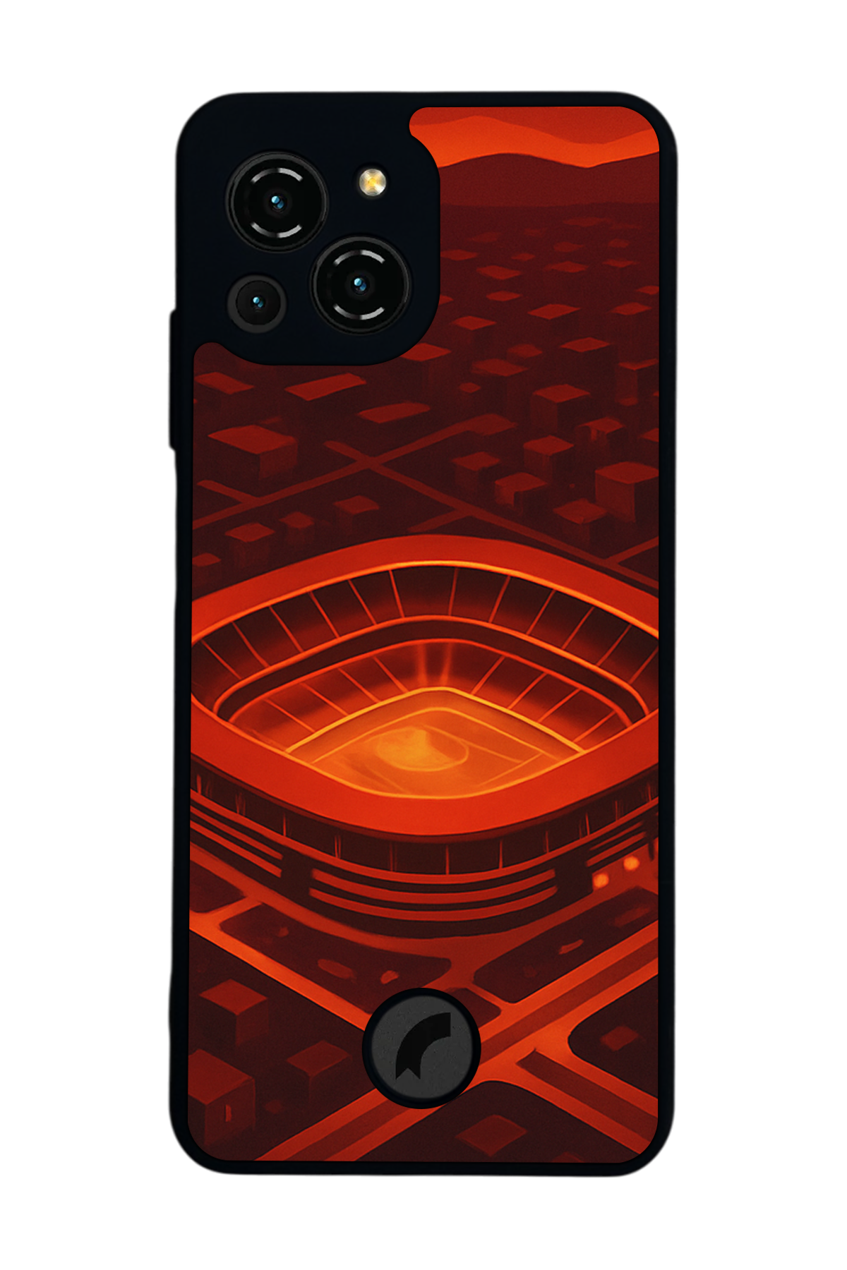 Reeder S23 Pro Max Uyumlu Aslan Tasarımlı Glossy Premium Kılıf