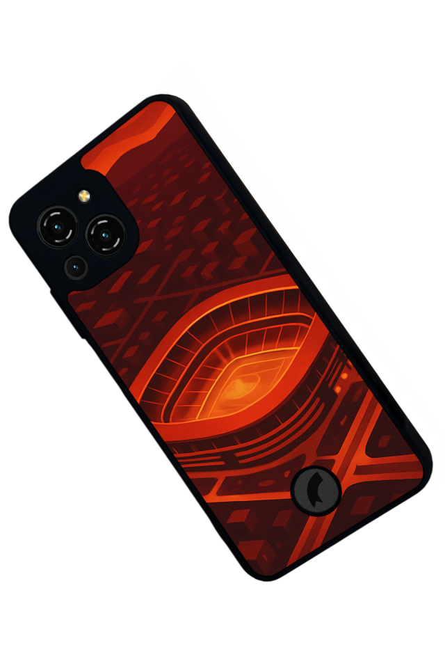 Reeder S23 Pro Max Uyumlu Aslan Tasarımlı Glossy Premium Kılıf