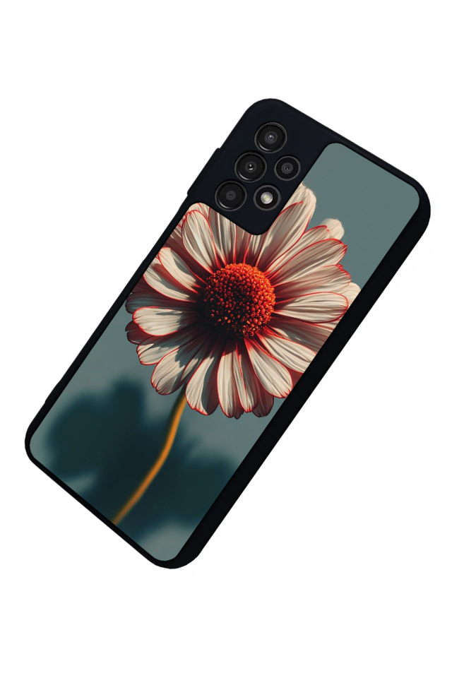 Samsung Galaxy A13 Uyumlu Cicek Tasarımlı Glossy Premium Kılıf