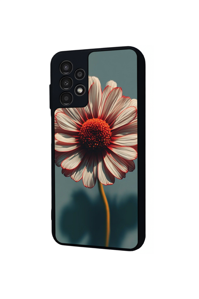 Samsung Galaxy A13 Uyumlu Cicek Tasarımlı Glossy Premium Kılıf