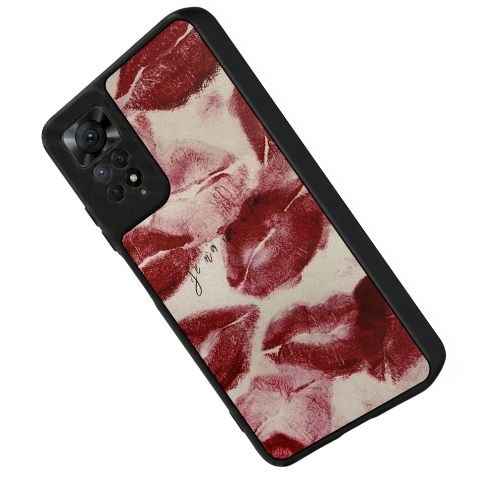 Xiaomi Redmi Note 11 Pro Uyumlu Dudak Tasarımlı Glossy Premium Kılıf