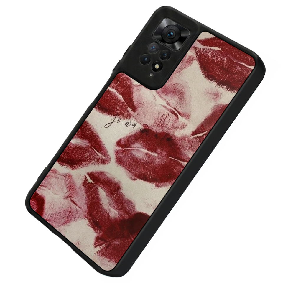 Xiaomi Redmi Note 11 Pro Uyumlu Dudak Tasarımlı Glossy Premium Kılıf