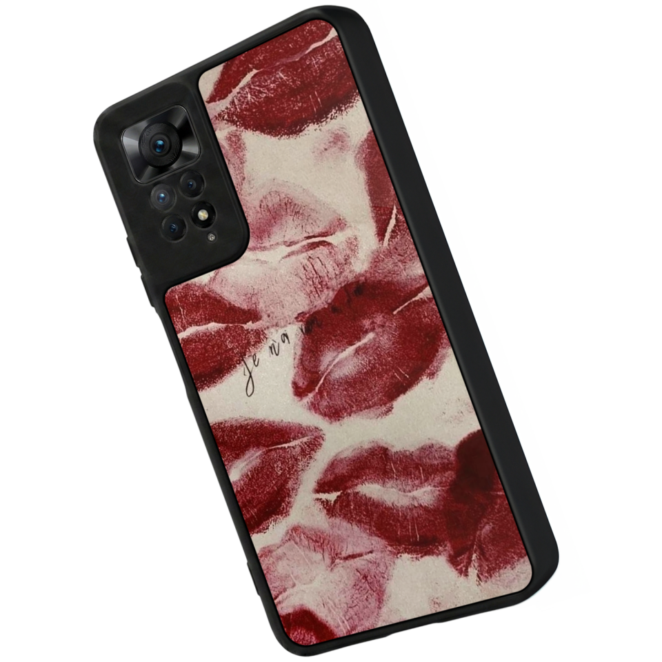 Xiaomi Redmi Note 11 Pro Uyumlu Dudak Tasarımlı Glossy Premium Kılıf