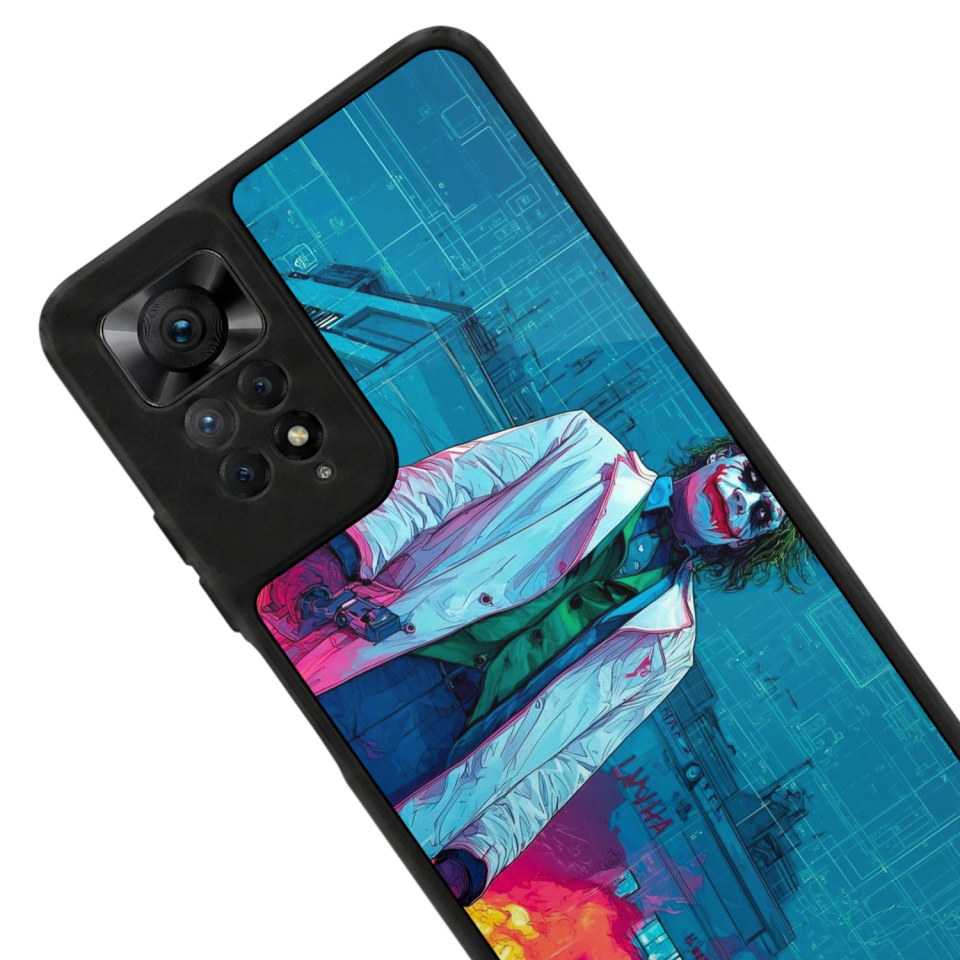 Xiaomi Redmi Note 12 Pro Uyumlu Joker Tasarımlı Glossy Premium Kılıf