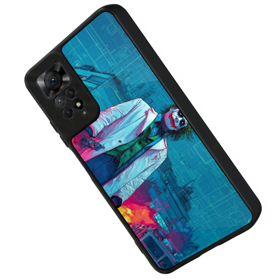 Xiaomi Redmi Note 12 Pro Uyumlu Joker Tasarımlı Glossy Premium Kılıf
