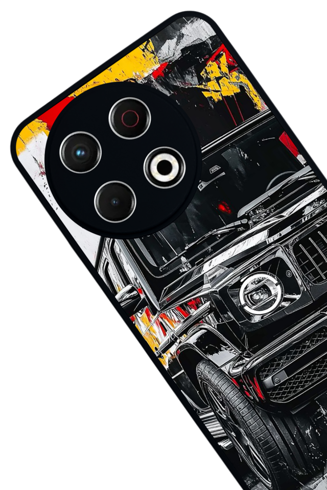 Tecno Spark 30 Pro Uyumlu Audi Tasarımlı Glossy Premium Kılıf