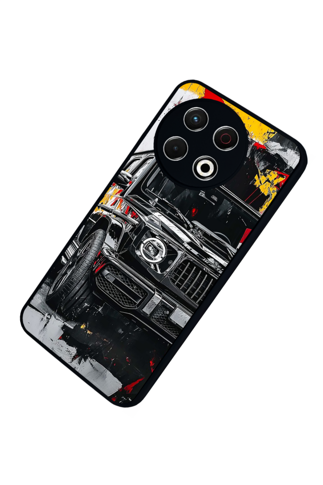 Tecno Spark 30 Pro Uyumlu Audi Tasarımlı Glossy Premium Kılıf