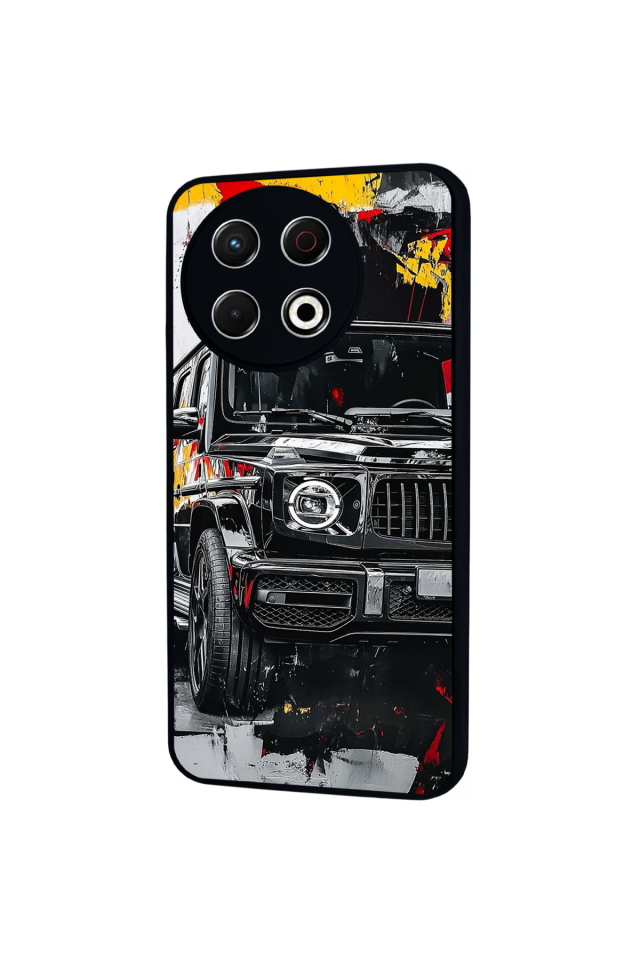 Tecno Spark 30 Pro Uyumlu Audi Tasarımlı Glossy Premium Kılıf