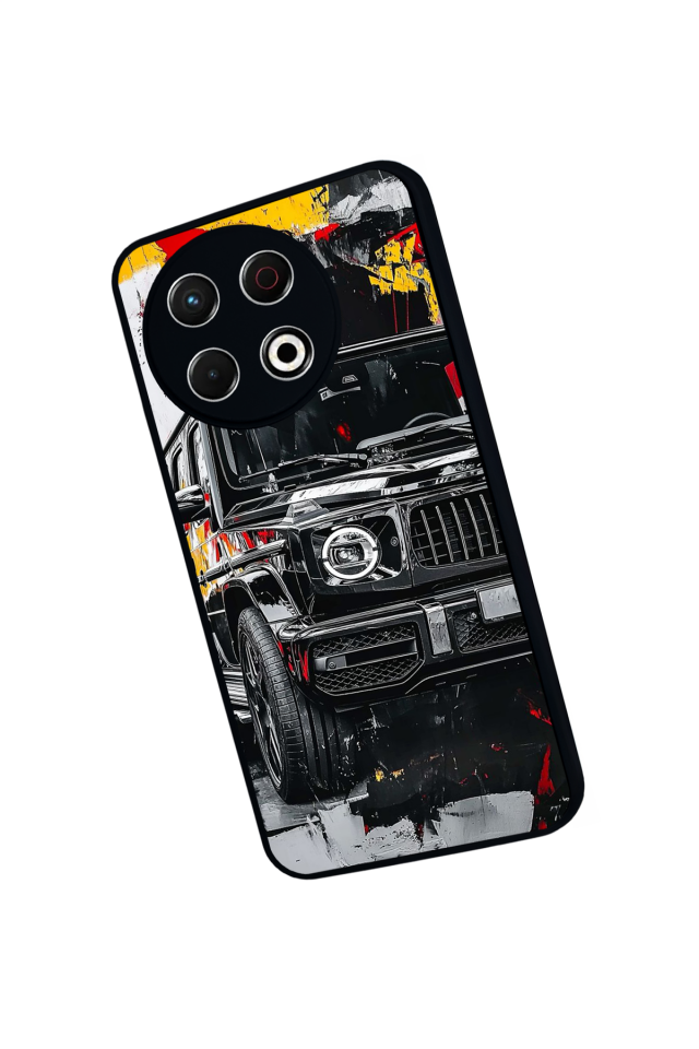 Tecno Spark 30 Pro Uyumlu Audi Tasarımlı Glossy Premium Kılıf