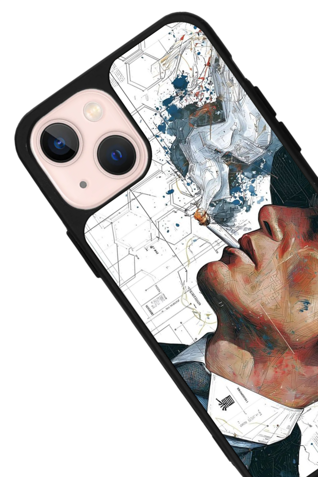 iPhone 15 Uyumlu Peaky Blinders Tasarımlı Glossy Premium Kılıf