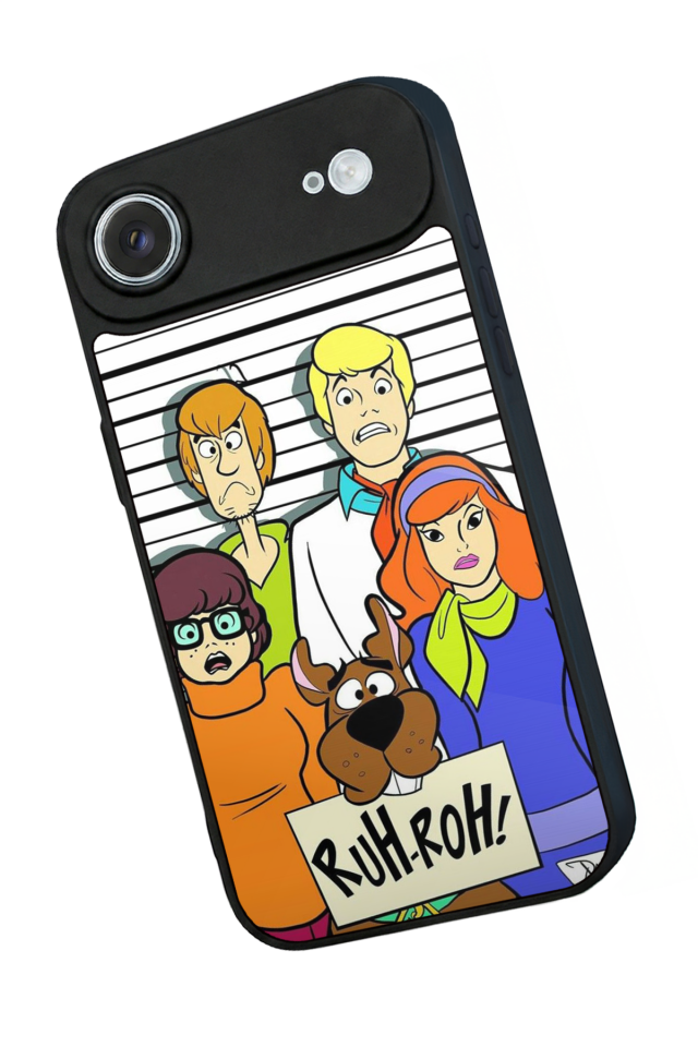 iPhone 17 Air Uyumlu Scooby Doo Tasarımlı Glossy Premium Kılıf