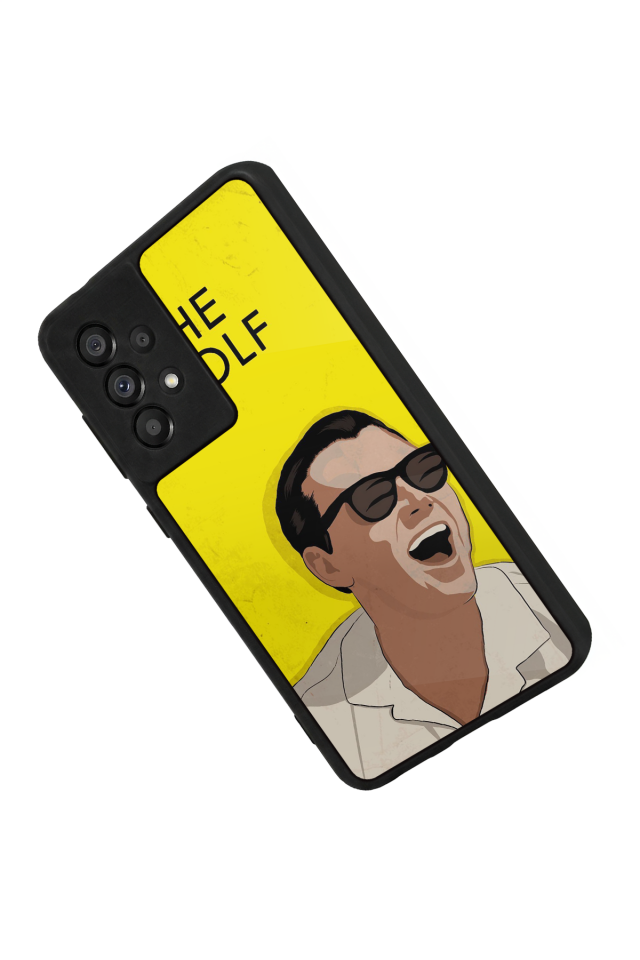 Samsung Galaxy A73 Uyumlu TheWolf Tasarımlı Glossy Premium Kılıf