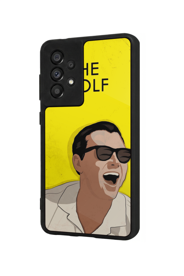Samsung Galaxy A73 Uyumlu TheWolf Tasarımlı Glossy Premium Kılıf