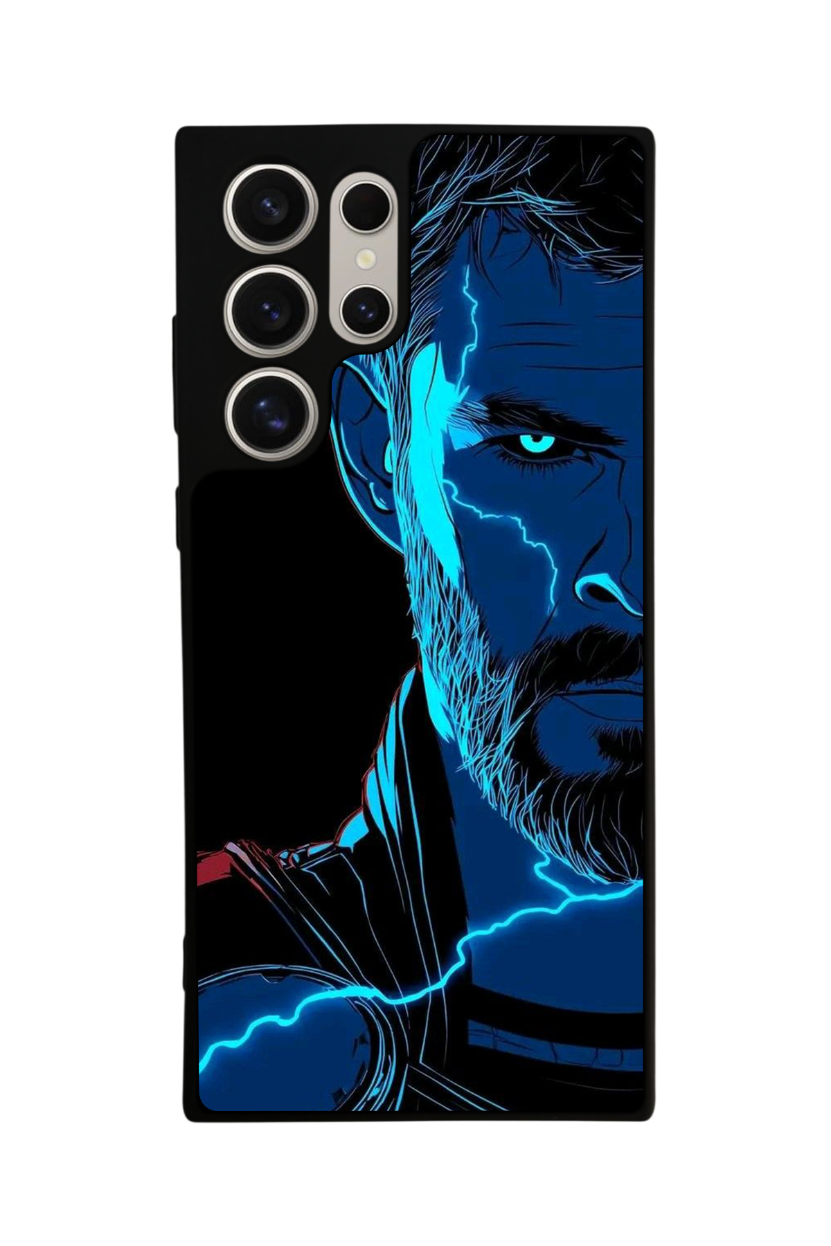Samsung Galaxy S24 Ultra Uyumlu Thor Tasarımlı Glossy Premium Kılıf