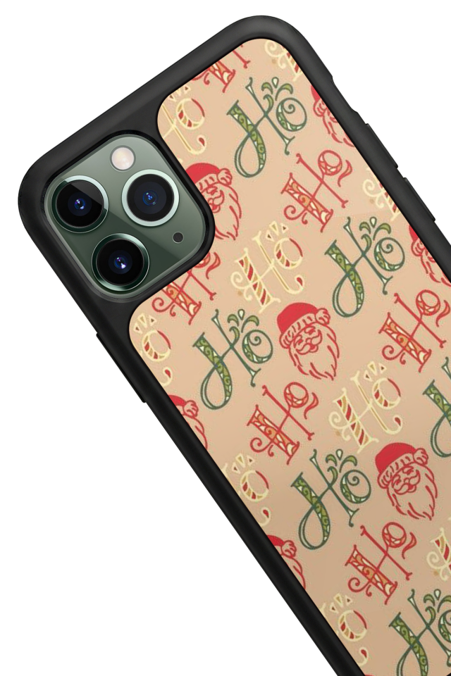 iPhone 11 Pro Uyumlu Yilbasi Christmas Tasarımlı Glossy Premium Kılıf