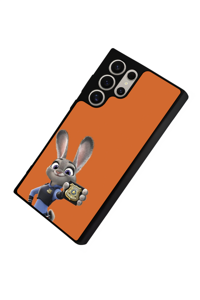 Samsung Galaxy S22 Ultra Uyumlu Zootropolis Tasarımlı Glossy Premium Kılıf