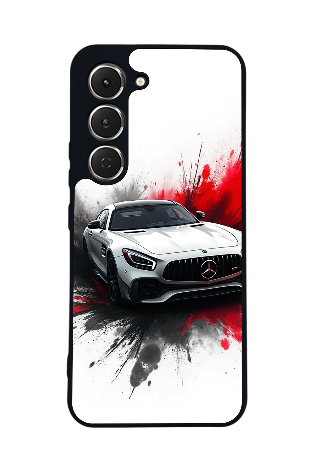Tecno Spark 40 Pro Uyumlu Mercedes Tasarımlı Glossy Premium Kılıf