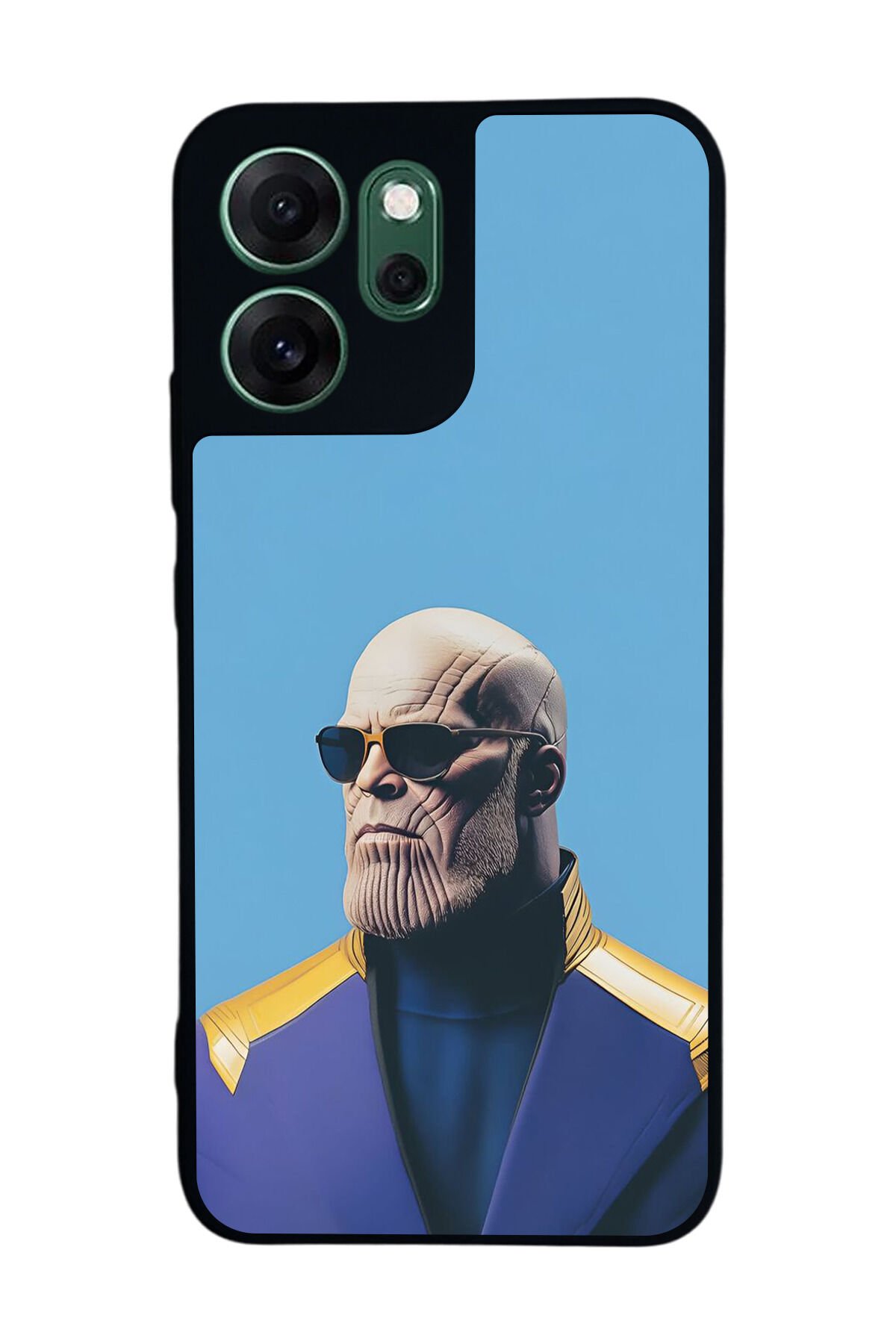 Oppo Reno 14F Uyumlu Thanos Tasarımlı Glossy Premium Kılıf