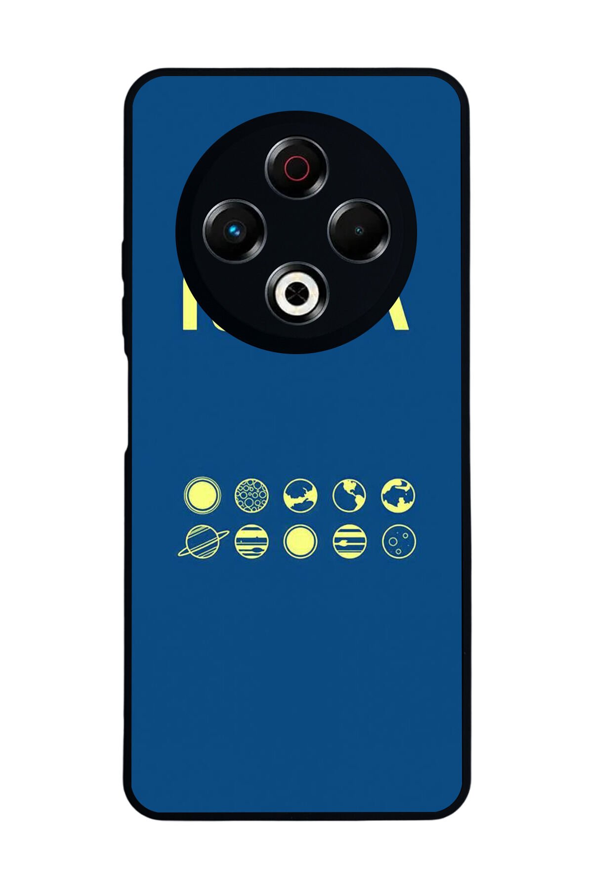 Tecno Spark 30 Uyumlu Nasa Tasarımlı Glossy Premium Kılıf