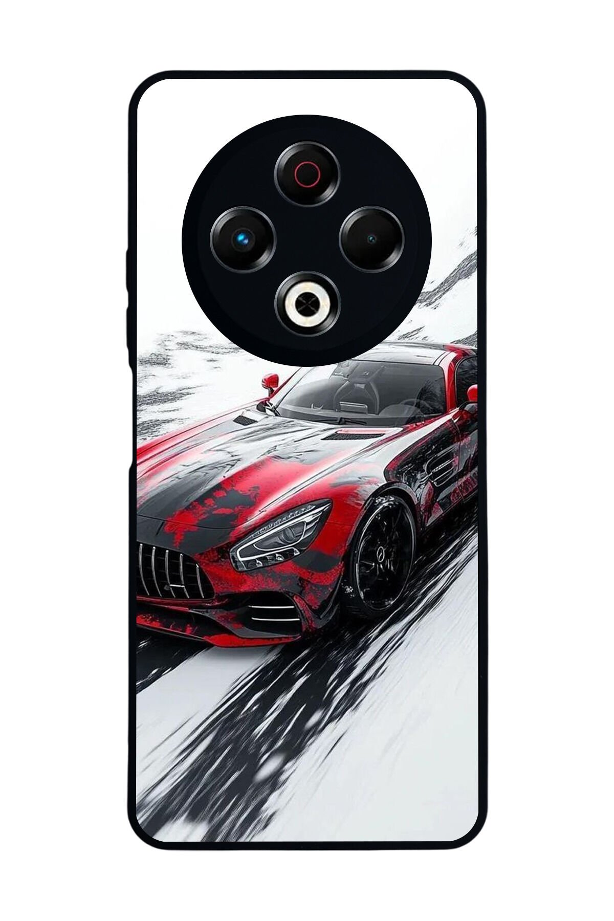 Tecno Spark 30 Uyumlu Mercedes Tasarımlı Glossy Premium Kılıf
