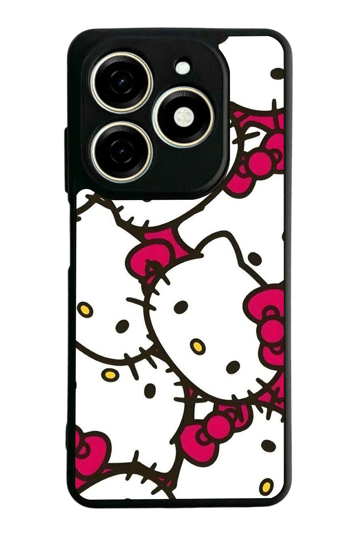 Infınıx Smart 8 Pro Uyumlu HelloKitty Tasarımlı Glossy Premium Kılıf