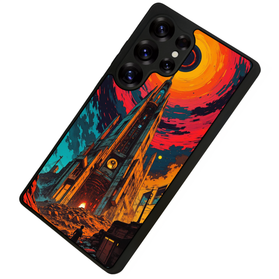 Samsung Galaxy S25 Ultra Uyumlu Abstract Tasarımlı Glossy Premium Kılıf