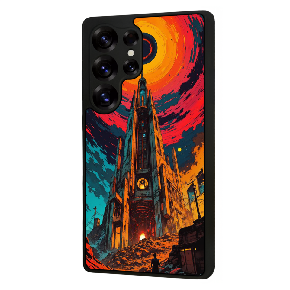 Samsung Galaxy S25 Ultra Uyumlu Abstract Tasarımlı Glossy Premium Kılıf