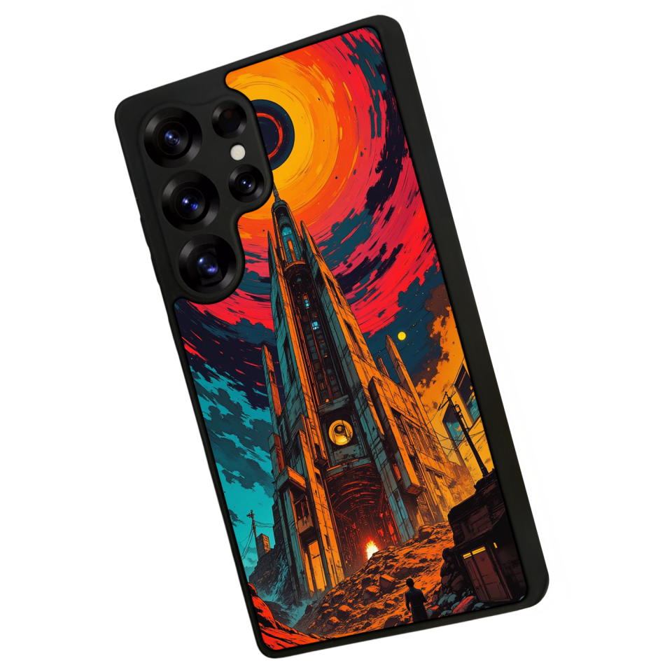 Samsung Galaxy S25 Ultra Uyumlu Abstract Tasarımlı Glossy Premium Kılıf