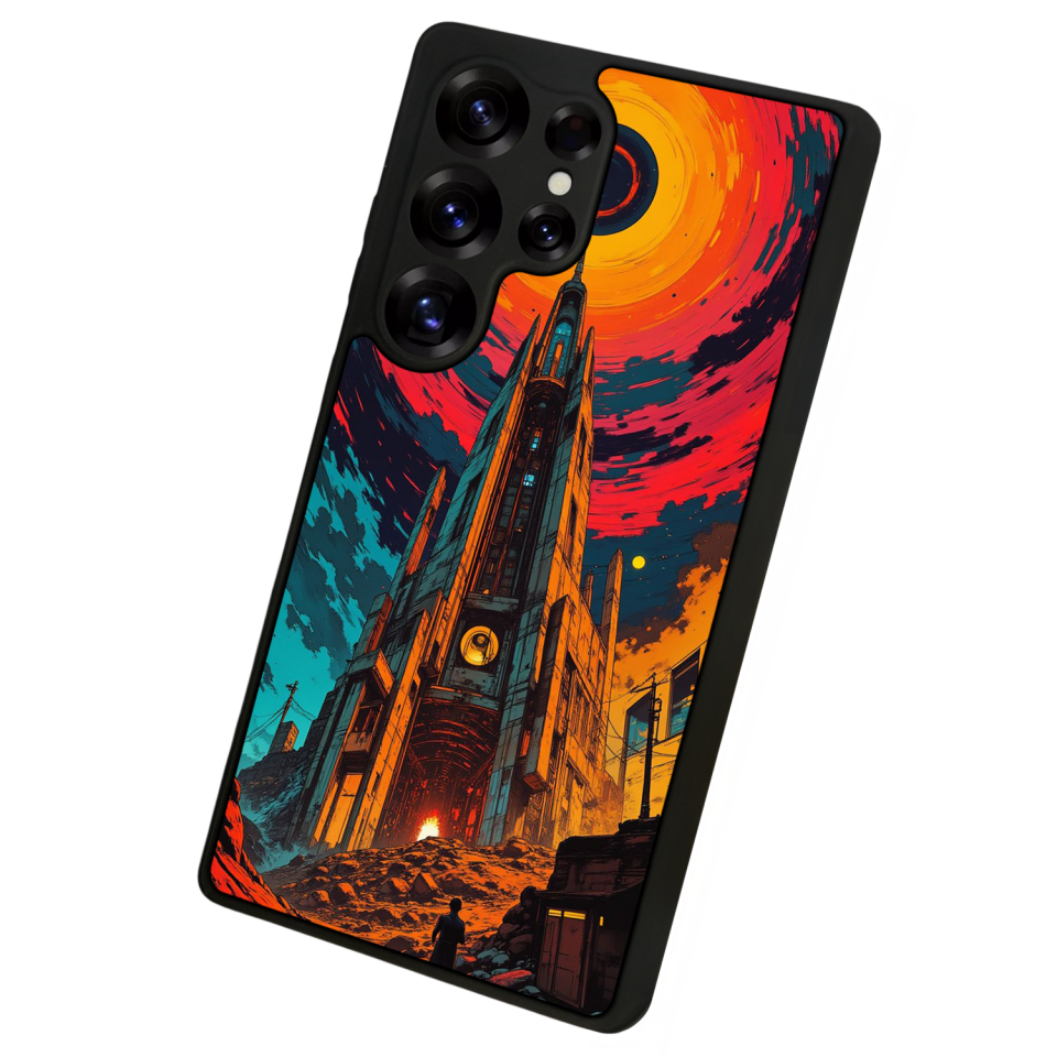 Samsung Galaxy S25 Ultra Uyumlu Abstract Tasarımlı Glossy Premium Kılıf