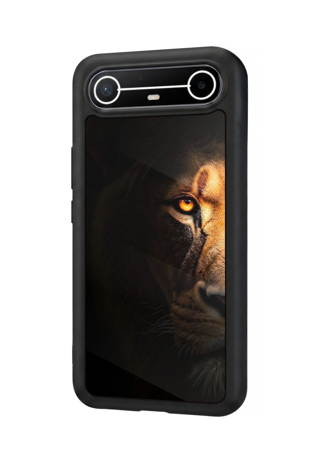Tecno Spark Slim 5G Uyumlu Aslan Tasarımlı Glossy Premium Kılıf