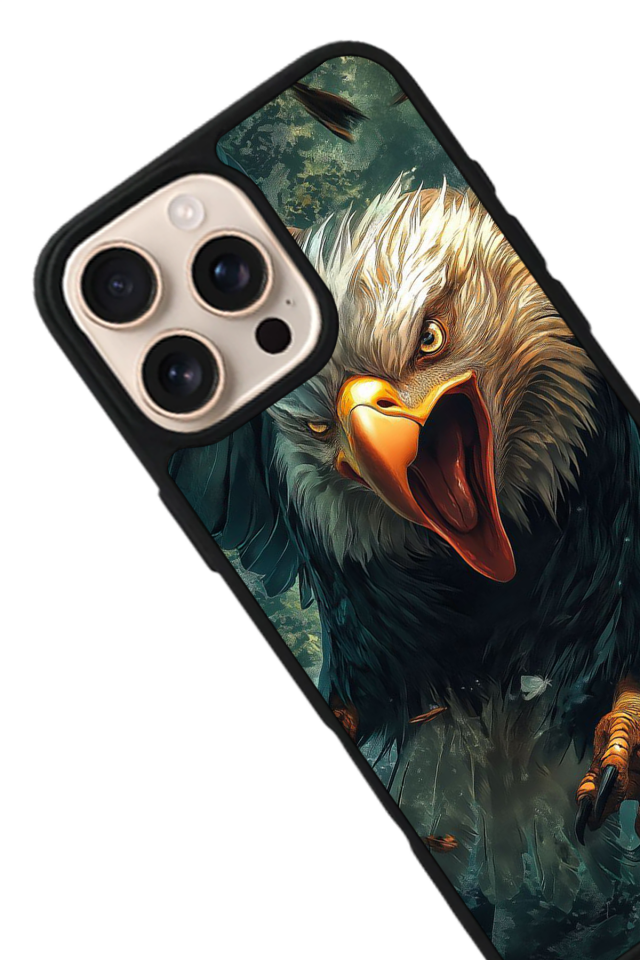 iPhone 16 Pro Max Uyumlu Besiktas Tasarımlı Glossy Premium Kılıf