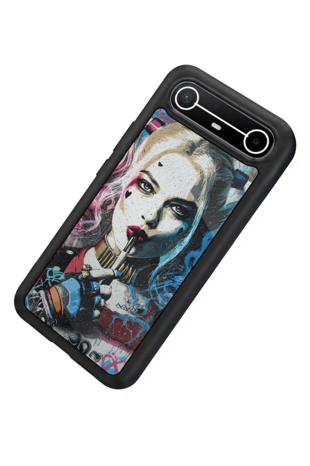 Tecno Spark Slim 5G Uyumlu HarleyQueen Tasarımlı Glossy Premium Kılıf