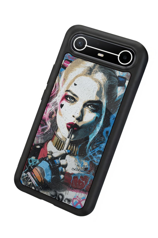 Tecno Spark Slim 5G Uyumlu HarleyQueen Tasarımlı Glossy Premium Kılıf