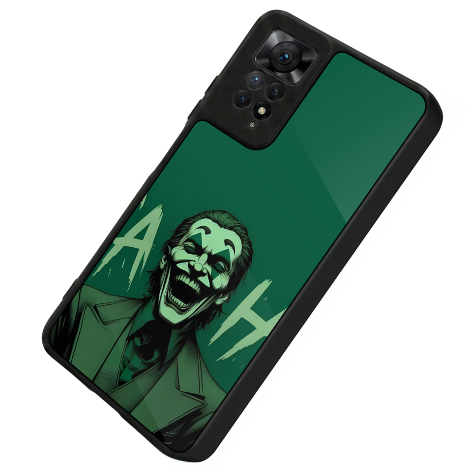 Xiaomi Redmi Note 12 Pro Uyumlu Joker Tasarımlı Glossy Premium Kılıf