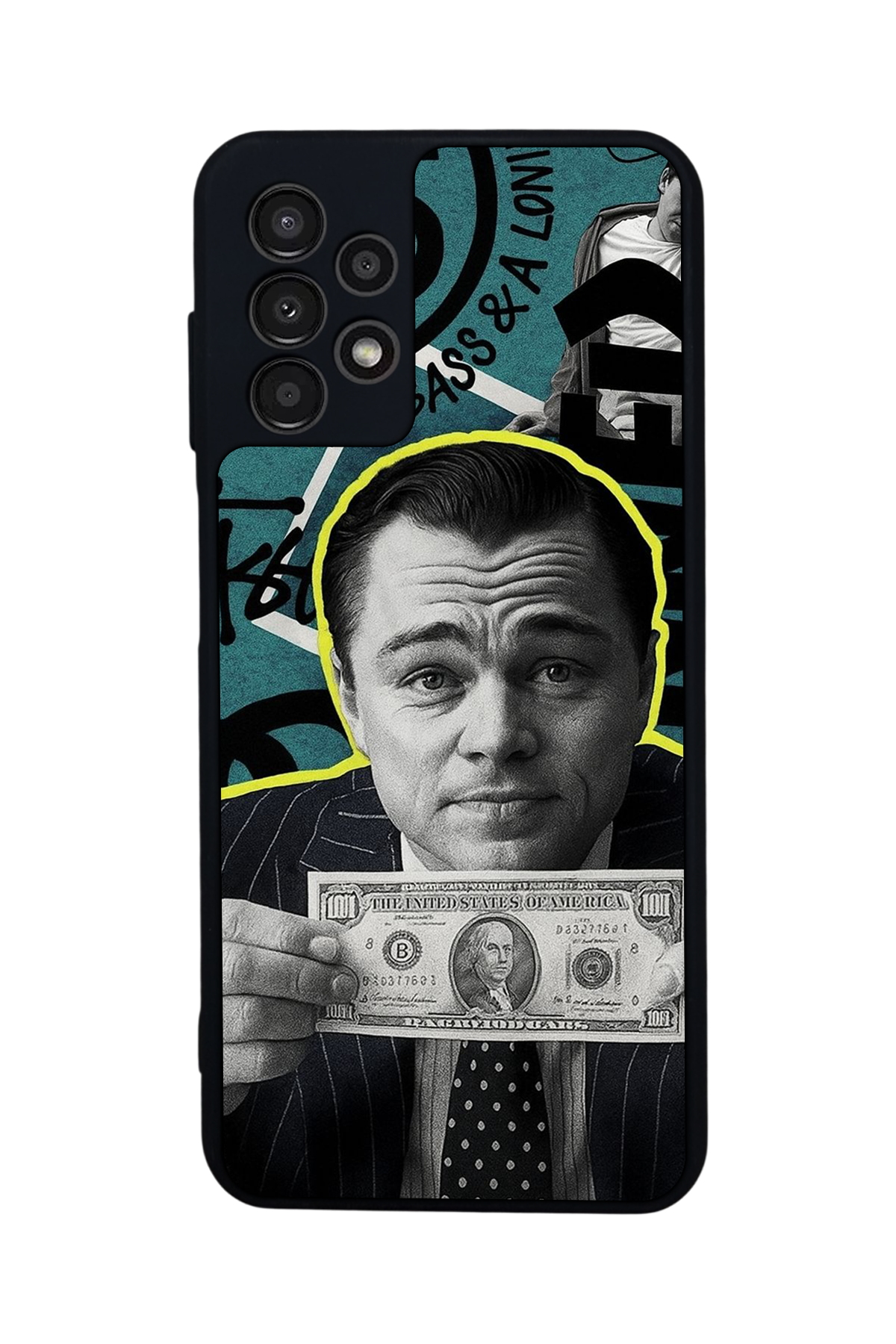 Samsung Galaxy A23 Uyumlu TheWolf Tasarımlı Glossy Premium Kılıf