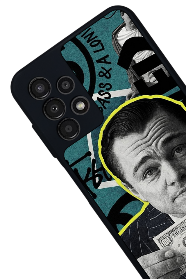 Samsung Galaxy A23 Uyumlu TheWolf Tasarımlı Glossy Premium Kılıf