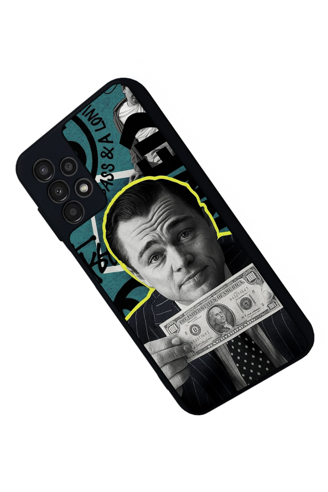 Samsung Galaxy A23 Uyumlu TheWolf Tasarımlı Glossy Premium Kılıf