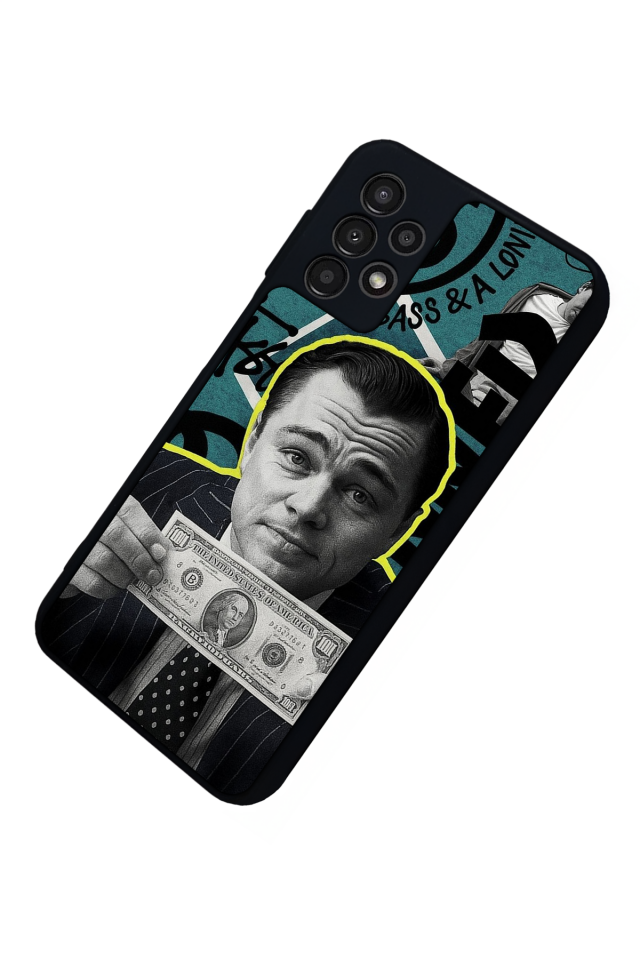 Samsung Galaxy A23 Uyumlu TheWolf Tasarımlı Glossy Premium Kılıf