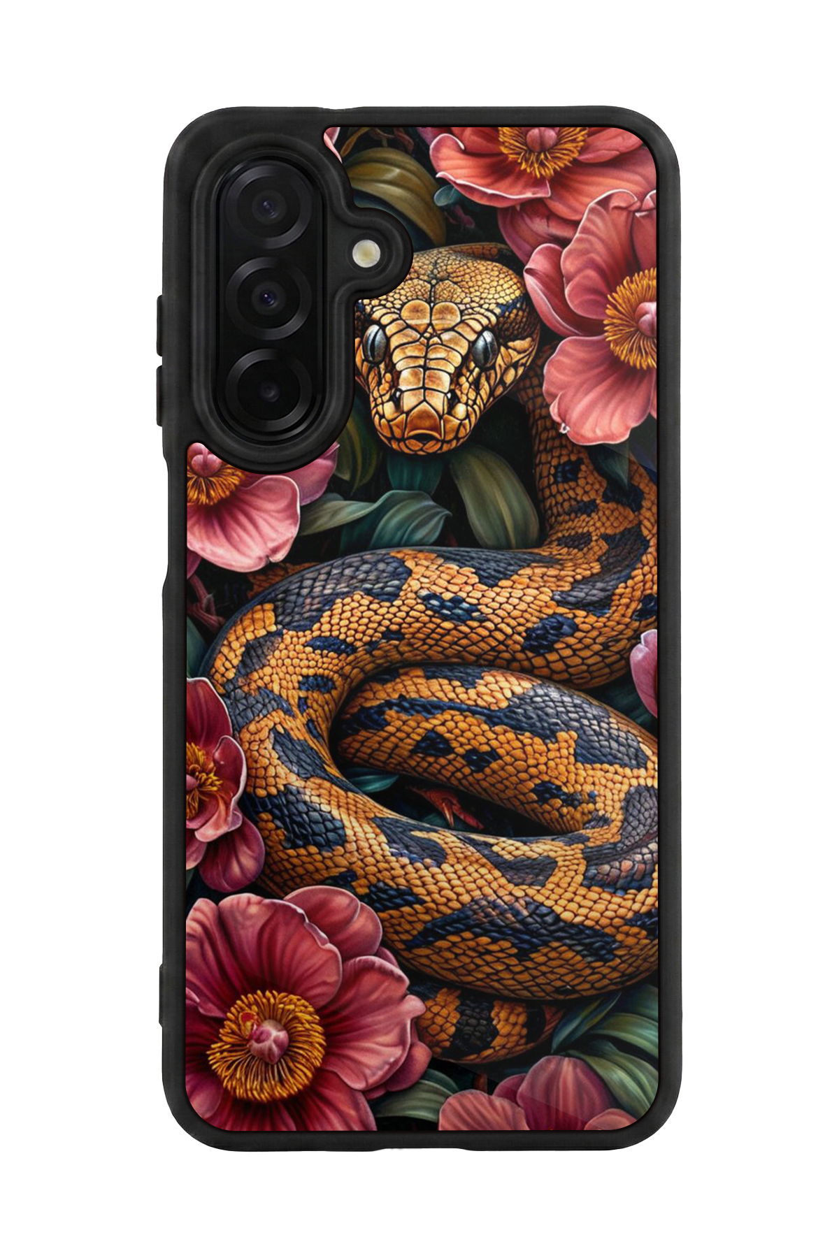 Samsung Galaxy A56 Uyumlu Yılan Tasarımlı Glossy Premium Kılıf