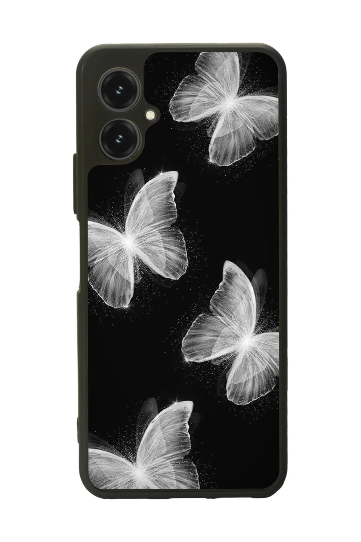 Omix X5 Uyumlu Kelebek Tasarımlı Glossy Premium Kılıf