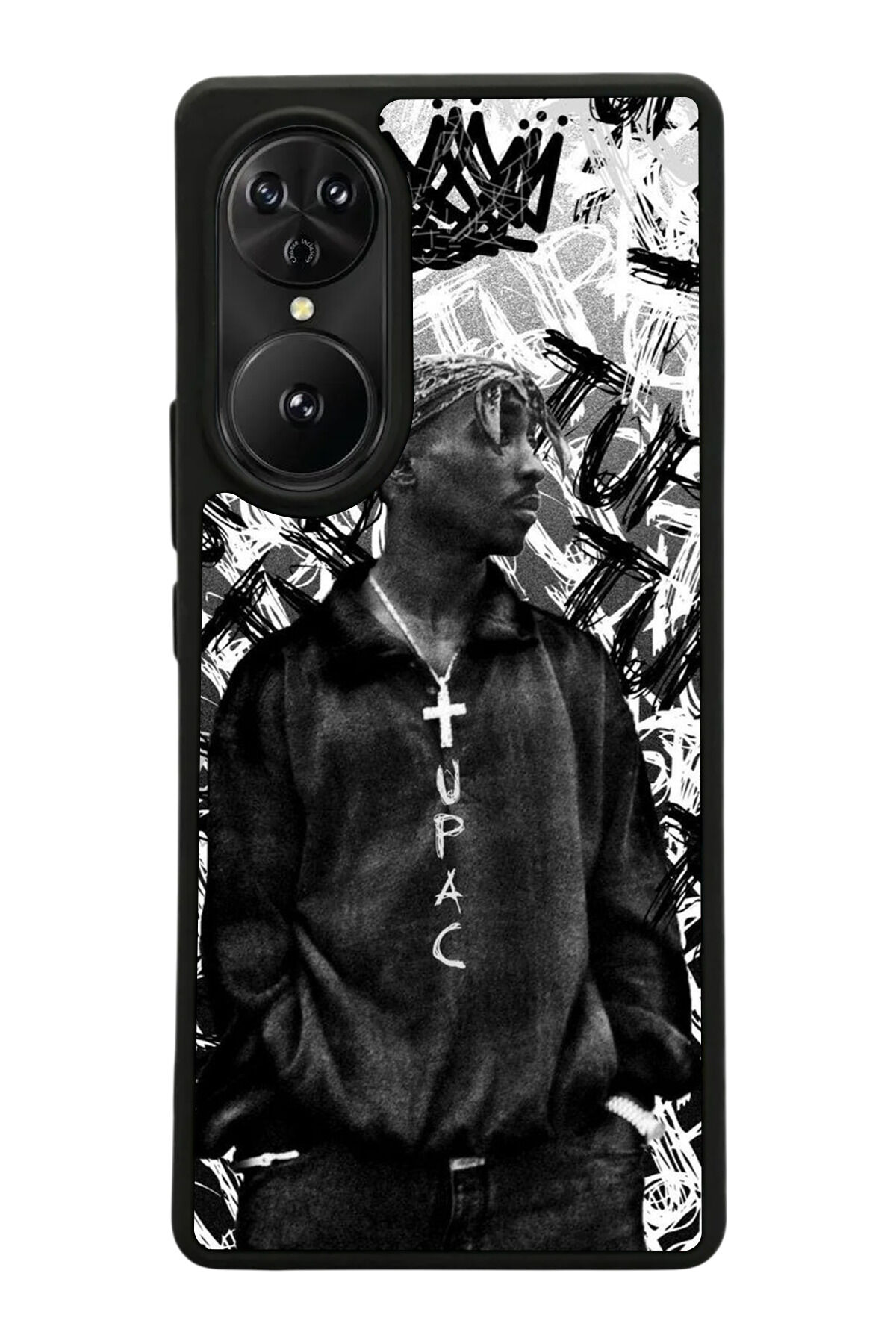 Reeder S19 Max Pro S EDGE Uyumlu Tupac Tasarımlı Glossy Premium Kılıf
