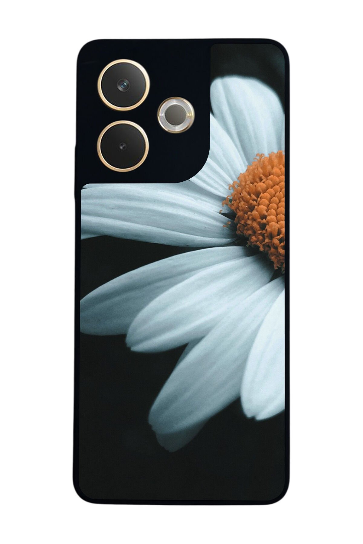 Oppo A5 Pro Uyumlu Cicek Tasarımlı Glossy Premium Kılıf