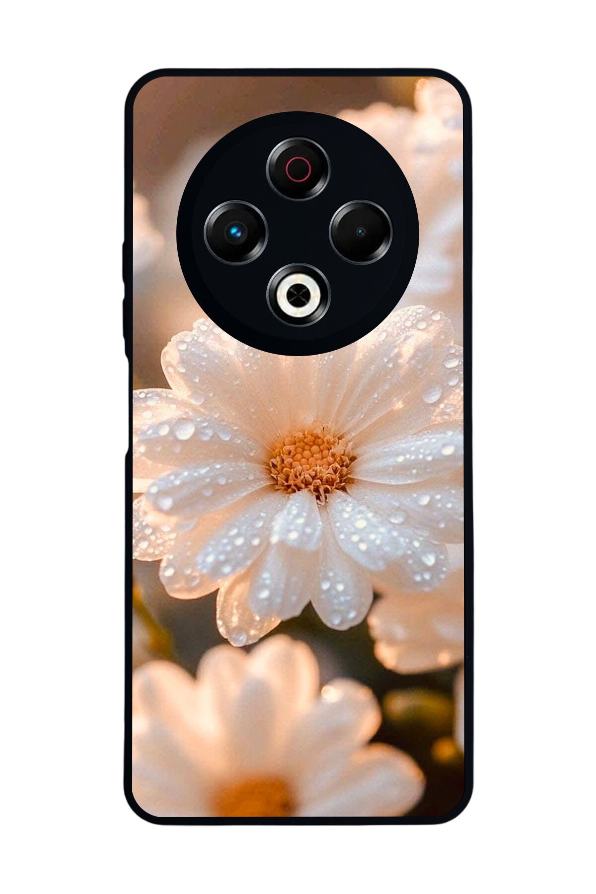 Tecno Spark 30 Uyumlu Cicek Tasarımlı Glossy Premium Kılıf